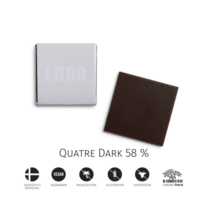 Quatre Chocolat Dark 58% tumma suklaa