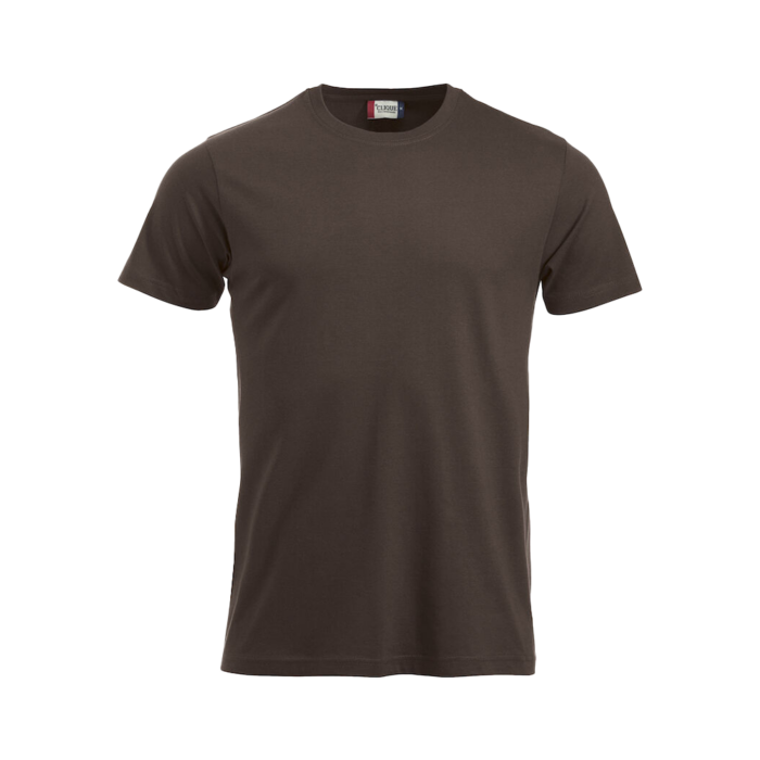 Clique New Classic-T miesten t-paita tummanruskea