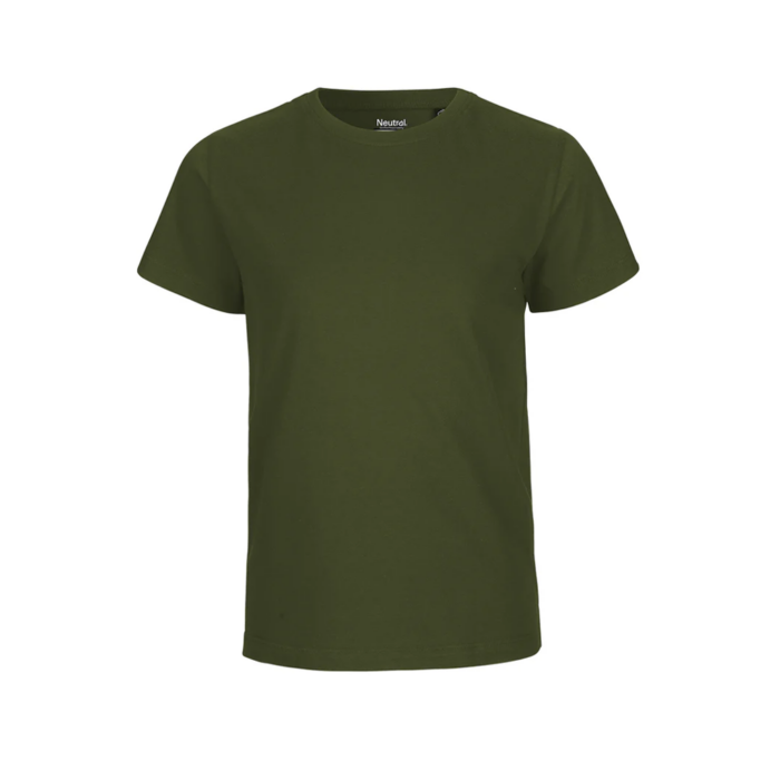Neutral - Lasten t-paita armeijan vihreä
