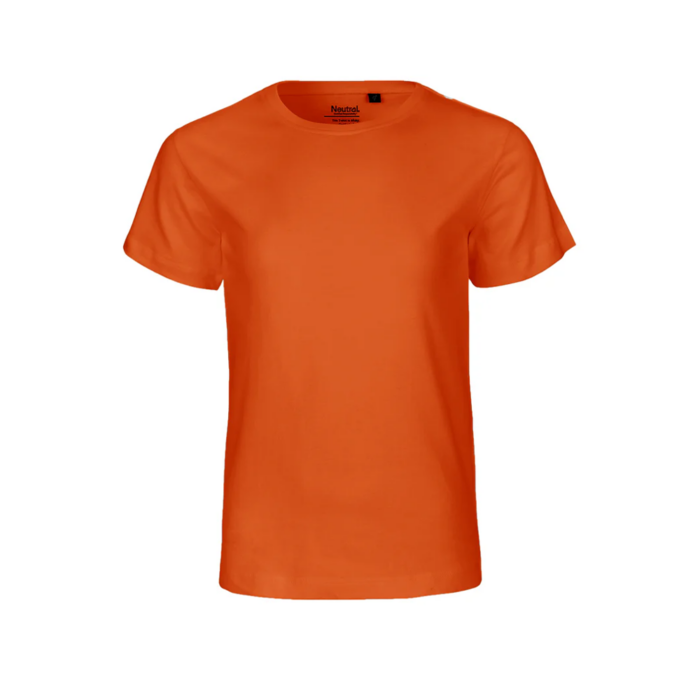 Neutral - Lasten t-paita tumma oranssi