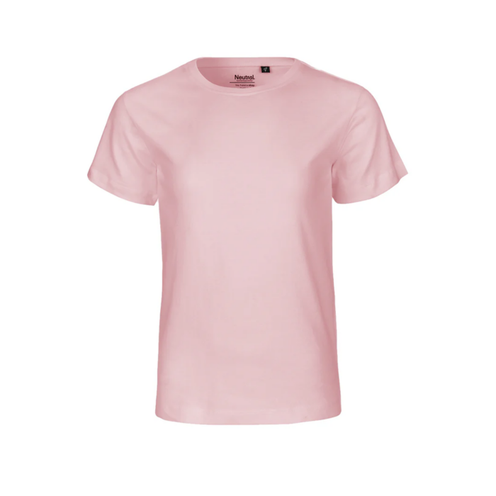 Neutral - Lasten t-paita vaaleanpunainen