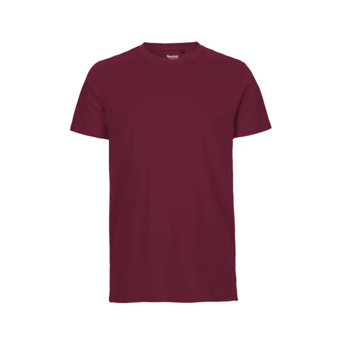 Neutral - Miesten Fit t-paita viinipunainen