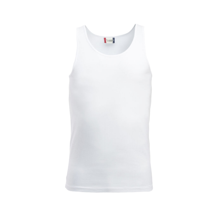 Clique Classic miesten tank top valkoinen