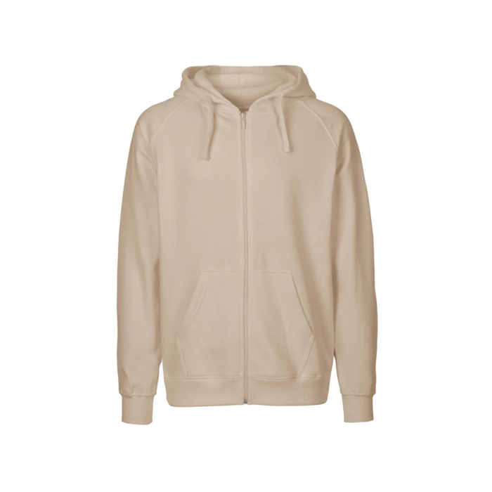 Neutral – Miesten Zip Hoodie hiekka