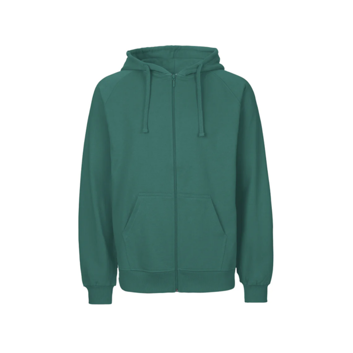 Neutral – Miesten Zip Hoodie sinivihreä