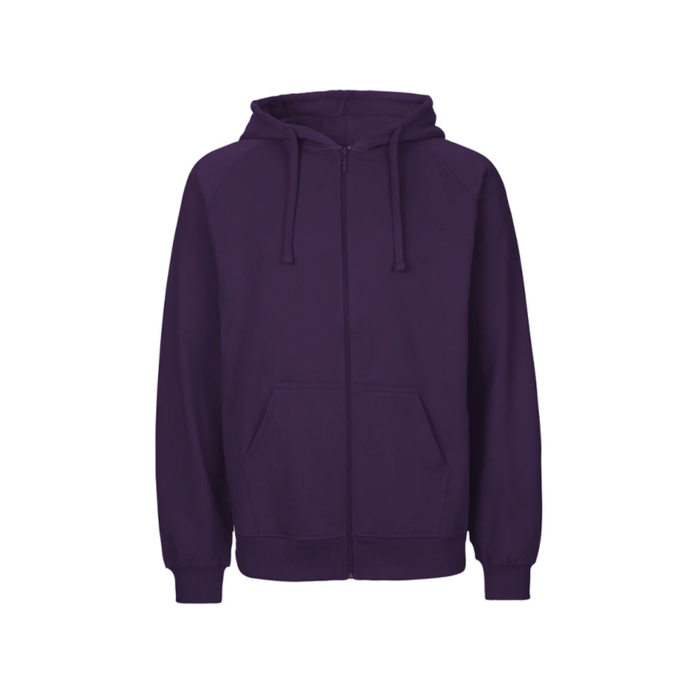 Neutral – Miesten Zip Hoodie violetti