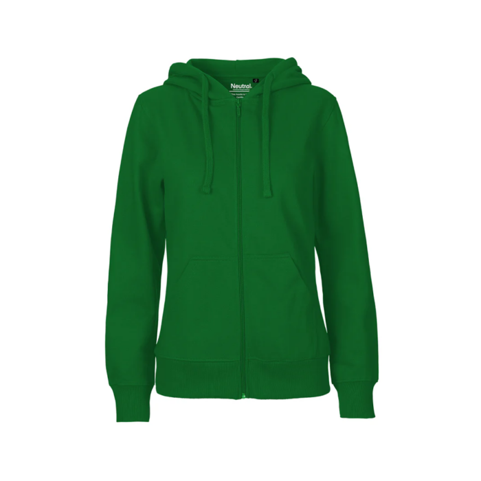 Neutral – Naisten Zip Hoodie vihreä