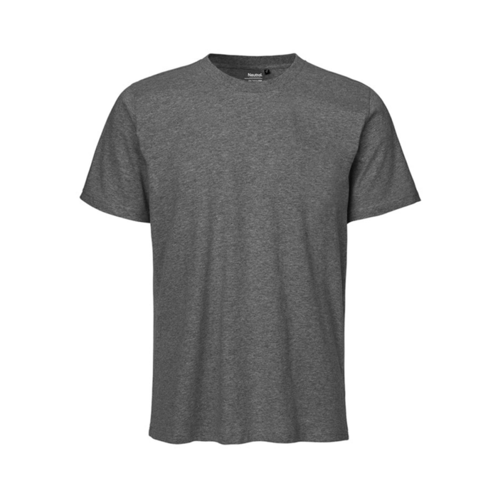 Neutral – Regular T-paita meleerattu tummanharmaa