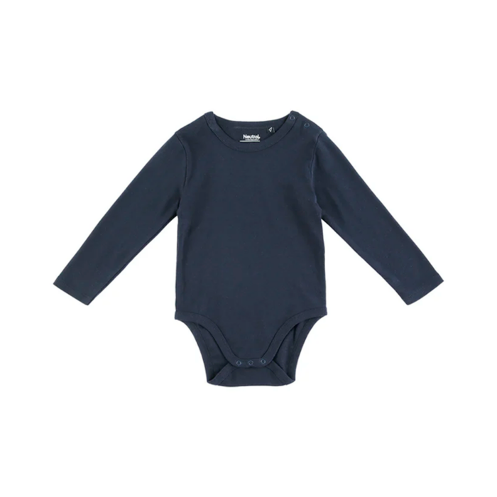 Neutral – babies body sleeve navy