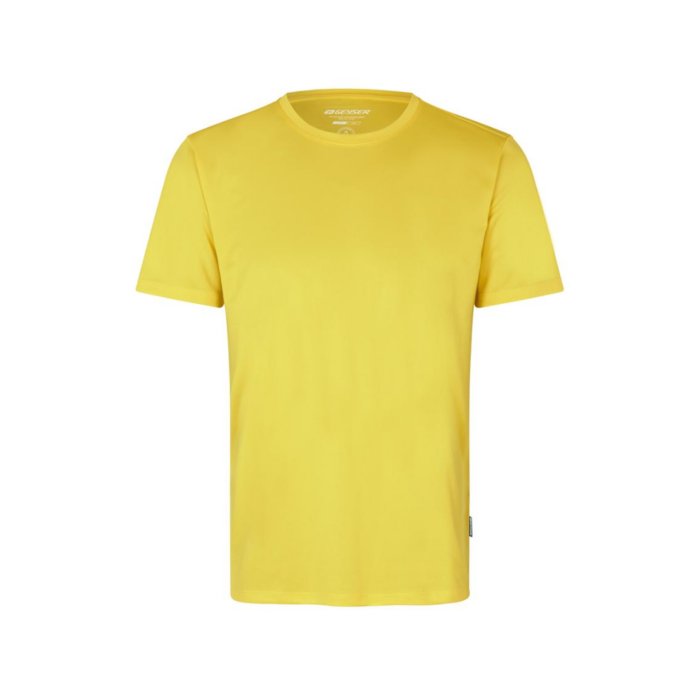 ID Geyser Essential miesten tekninen t-paita keltainen