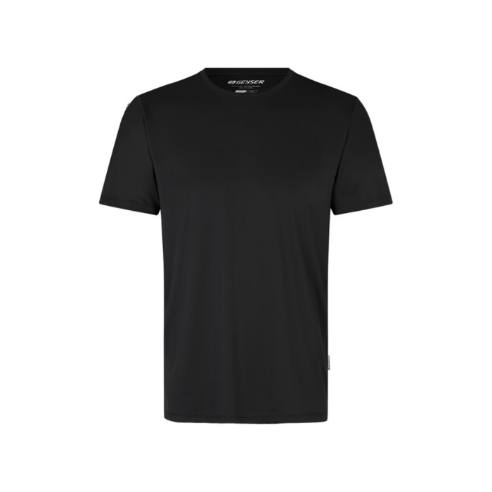 ID Geyser Essential miesten tekninen t-paita musta
