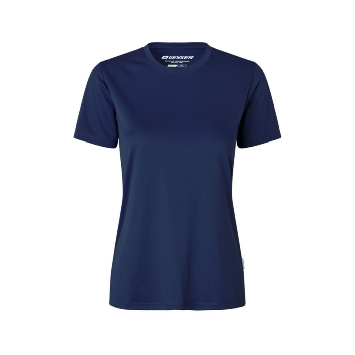 ID Geyser Essential naisten tekninen t-paita navy