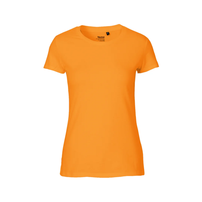 Neutral - Naisten Fit t-paita oranssi