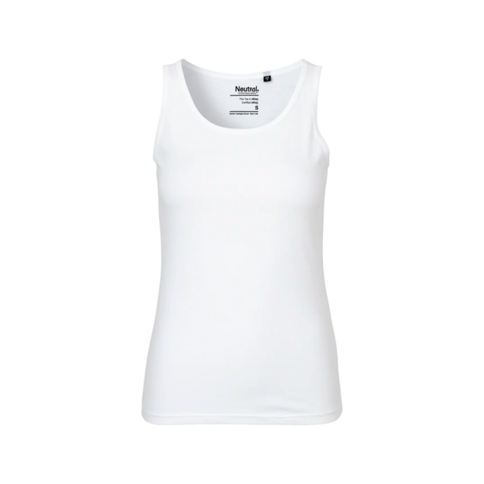 Neutral – naisten tank top valkoinen