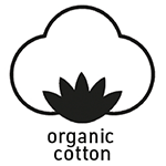 Label-Free Organic Cotton label