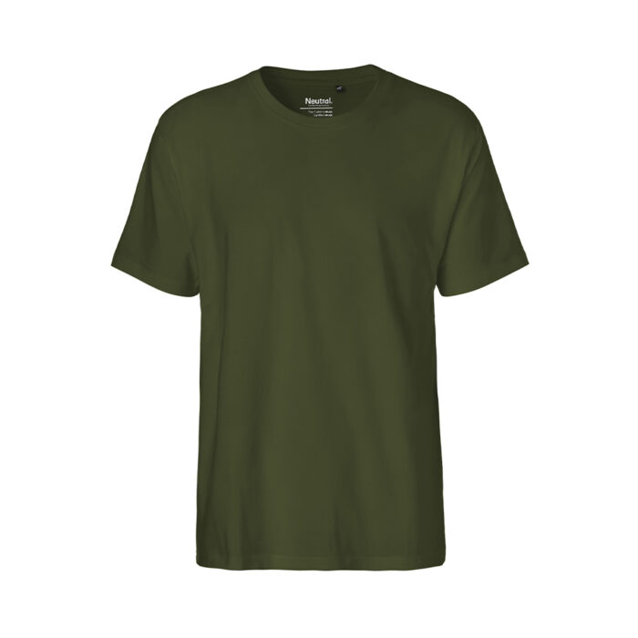 Neutral Classic unisex/miesten t-paita armeijanvihreä