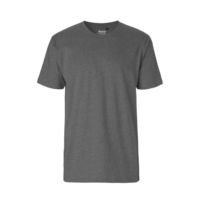 Neutral Classic unisex/miesten t-paita meleerattu tummanharmaa