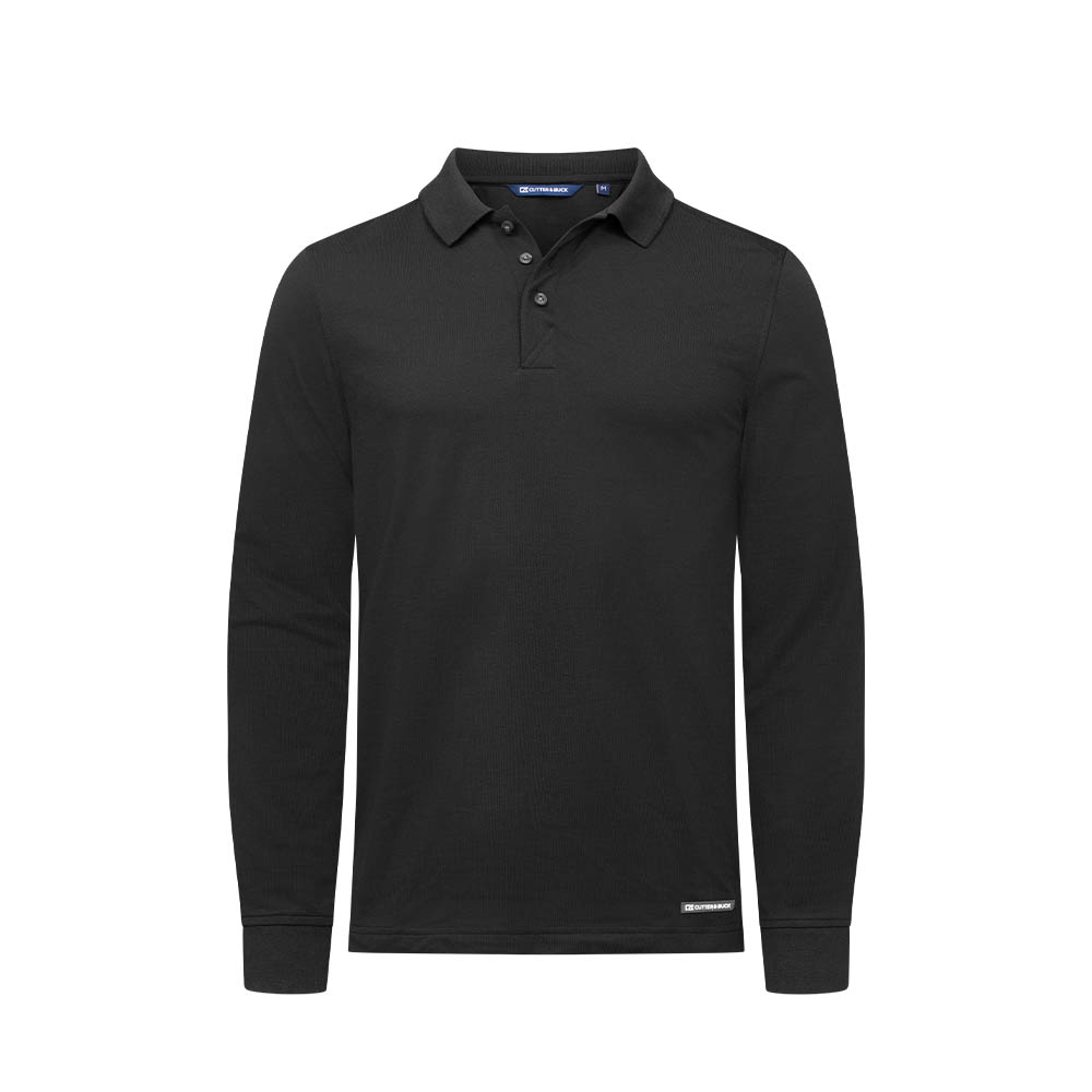 Advantage Polo Long Sleeve miesten musta
