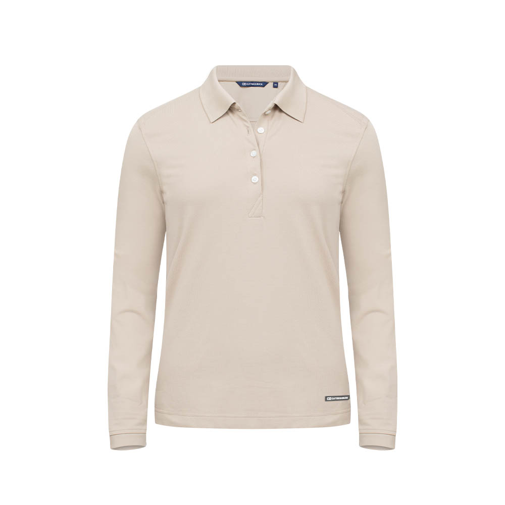 Advantage Polo Long Sleeve naisten beige