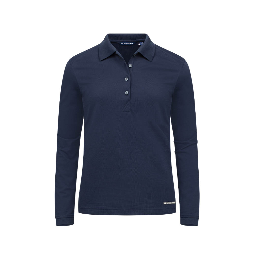 Advantage Polo Long Sleeve naisten tummansininen