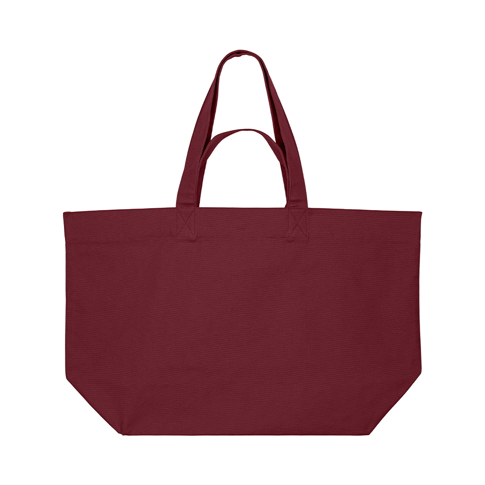 Stanley/Stella Shopping Bag 2.0 tummanpunainen